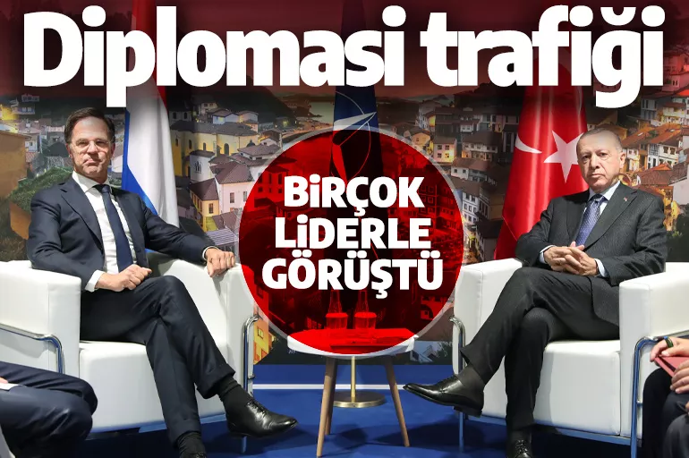 Son dakika: Cumhurbaşkanı Erdoğan'dan diplomasi trafiği! Birçok liderle görüştü