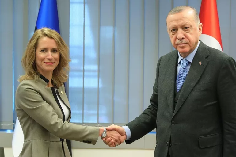 Son dakika: Cumhurbaşkanı Erdoğan Estonya Başbakanı Kallas ile telefon görüşmesi gerçekleştirdi!