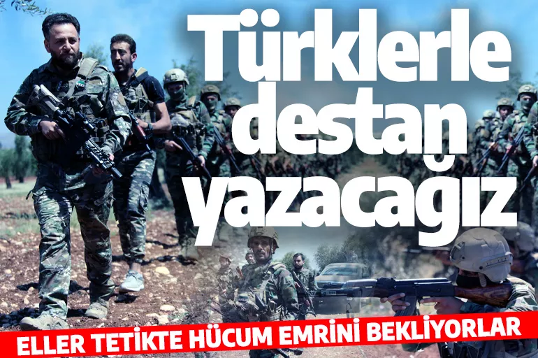 Suriye'ye operasyon sinyali sonrası destek mesajı: Türk kardeşlerimizle destan yazacağız