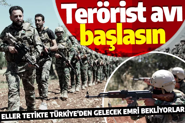 Terörist avı için hazırlıklar tamamlandı! Eller tetikte Türkiye'den gelecek emri bekliyorlar