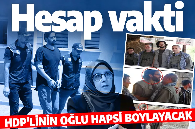 Teröristlerle fotoğrafı çıkmıştı! HDP’li Hüda Kaya'nın oğlu Muhammed Cihad Cemre ile ilgili flaş gelişme