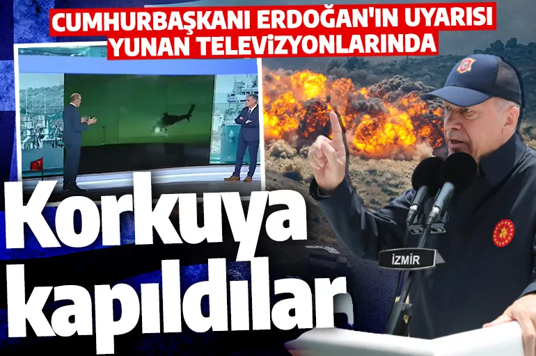 Türk ordusunun gücünü gören Yunan spikerin korkusu dünya gündemine oturdu!