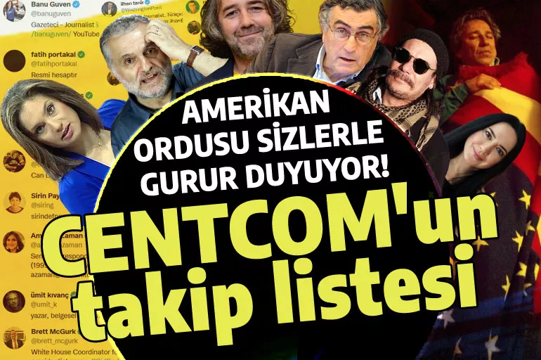 Amerikan ordusunun takip ettiği Türkler: Listeyi gören 'Duran Kalkan nerede?' diyor