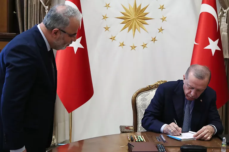 Cumhurbaşkanı Erdoğan Diyanet Vakfına kurban bağışında bulundu