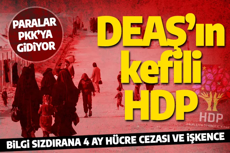 DEAŞ'ın kefili HDP! Kirli ticaret ifşa oldu dolarlar PKK'ya gidiyor