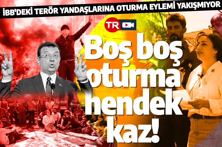 İmamoğlu 'işe almadık' demişti! PKK iltisaklı işten çıkarılan  'akademisyenler' İBB önünde eylemde