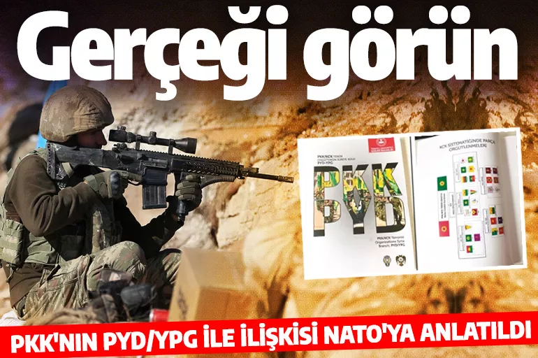 Türkiye'den liderlere terör çağrısı! PKK'nın PYD/YPG ile ilişkisi kitapla NATO'ya anlatıldı