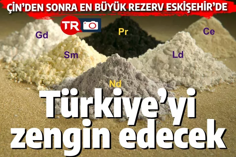 Yılda 250 ton toryum buradan çıkacak! Türkiye'yi zengin edecek nadir toprak elementi rezervi tam 694 milyon ton!