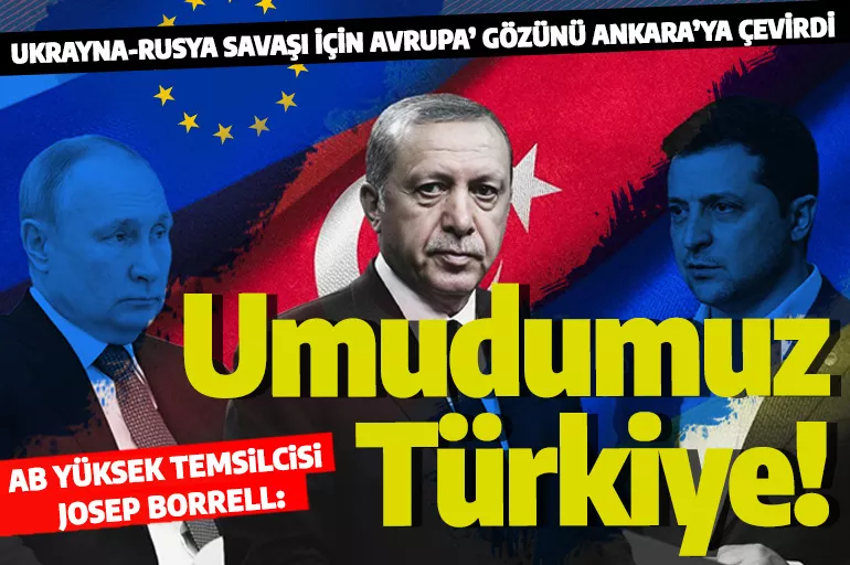AB'nin üst düzey yetkilisinden flaş açıklama: Umudumuz Türkiye!