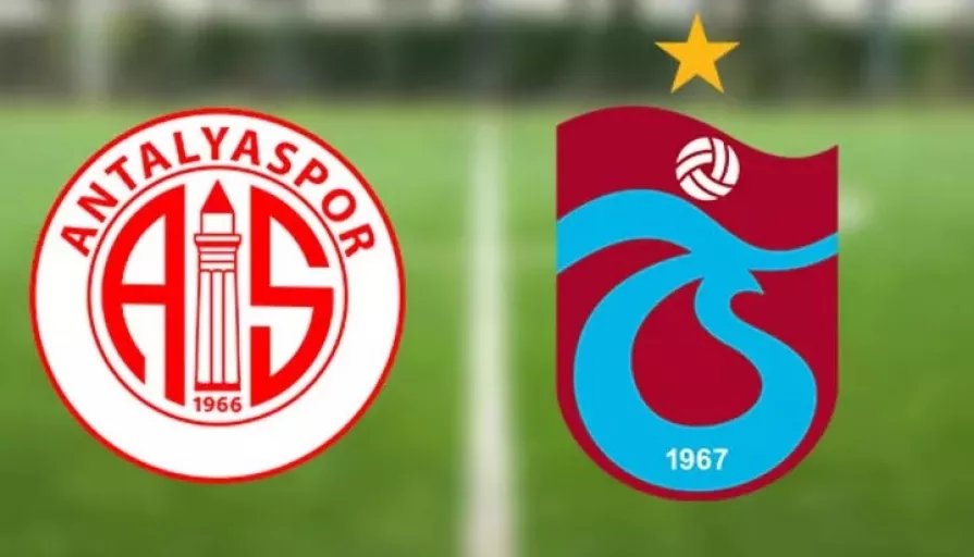 Antalyaspor - Trabzonspor ilk 11'leri belli oldu