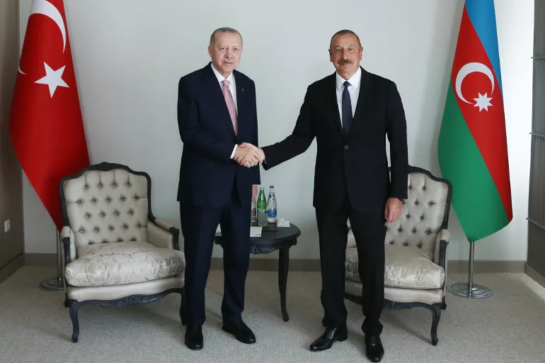 Azerbaycan Cumhurbaşkanı Aliyev Cumhurbaşkanı Erdoğan'a taziye mesajı gönderdi
