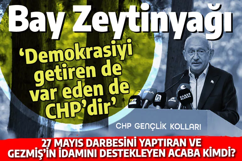Başbakan astıran CHP'nin lideri: Bu ülkeye demokrasiyi biz getirdik!