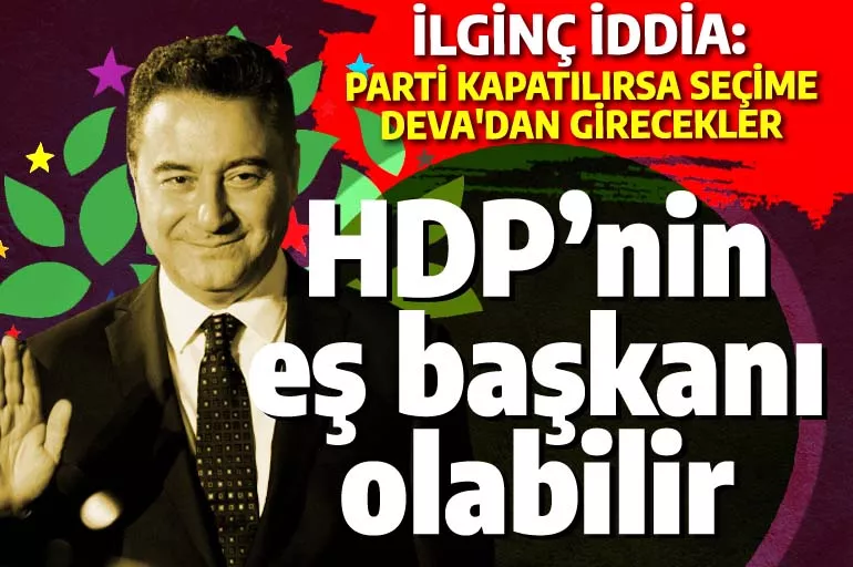 HDP'nin yeni lideri Ali Babacan olabilir! MAK Araştırma'nın sahibi Kulat'tan ilginç iddia