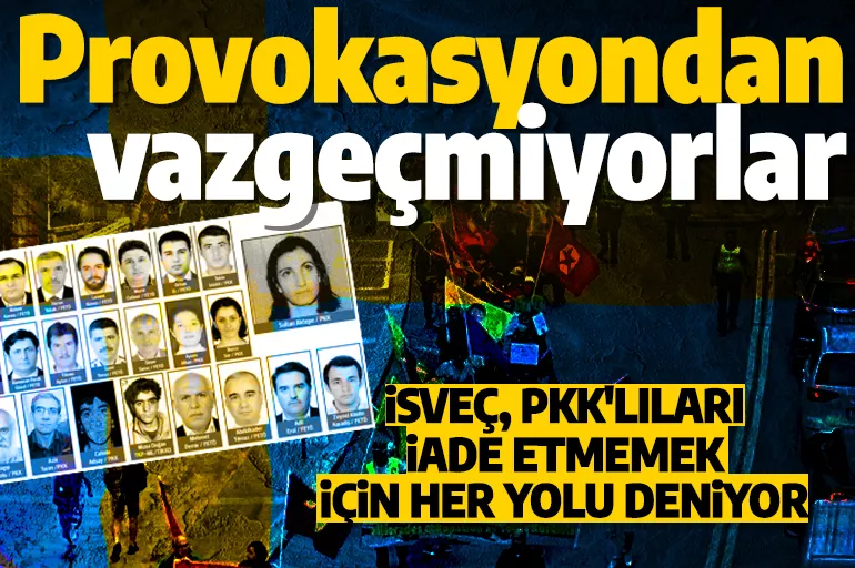 İsveç'ten provokatif hamle! PKK'lıları iade etmemek için Norveç'e sığınma başvurularını kabul edecek