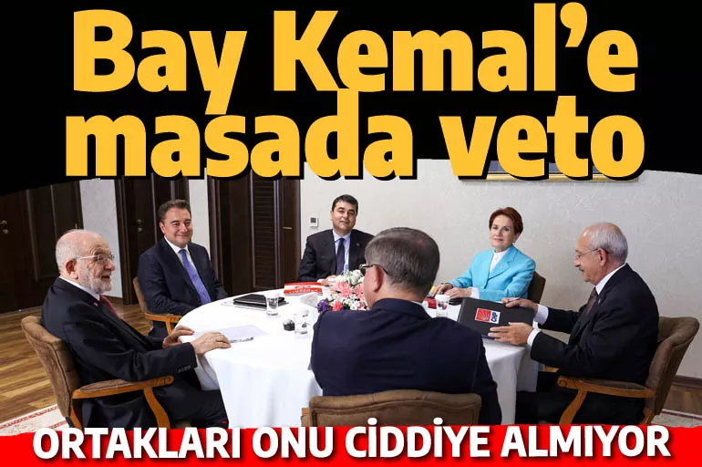 Kılıçdaroğlu'na Altılı Masa'dan veto: Ortak bildiride esamesi okunmuyor