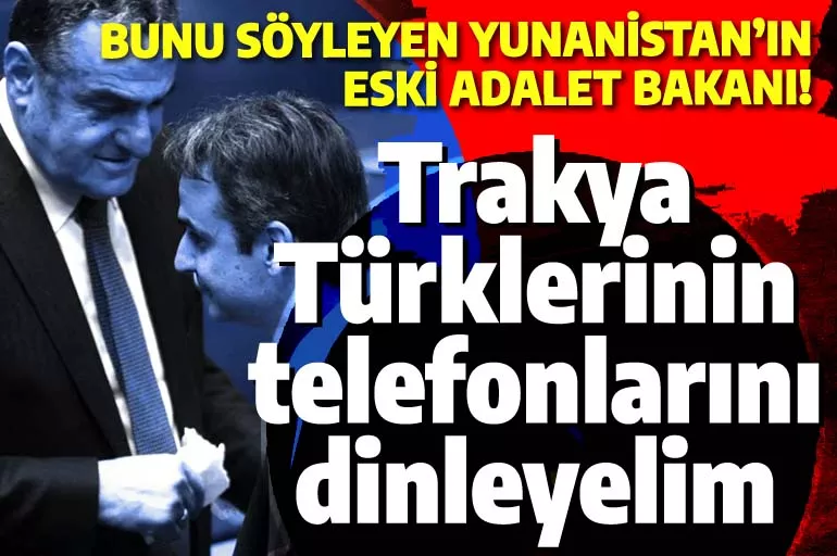 Miço'nun adamından skandal çağrı: Batı Trakya Türklerinin konuşmalarını dinleyelim