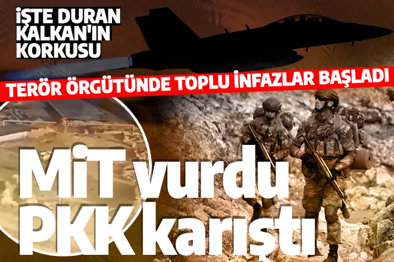 MİT PKK'yı şizofrene çevirdi! Toplu infazlar başladı: Duran Kalkan herkesi MİT ajanı sanıyor