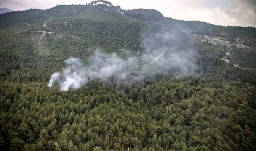 Osmaniye'de orman yangını! 3 uçak 2 helikopter müdahale ediyor