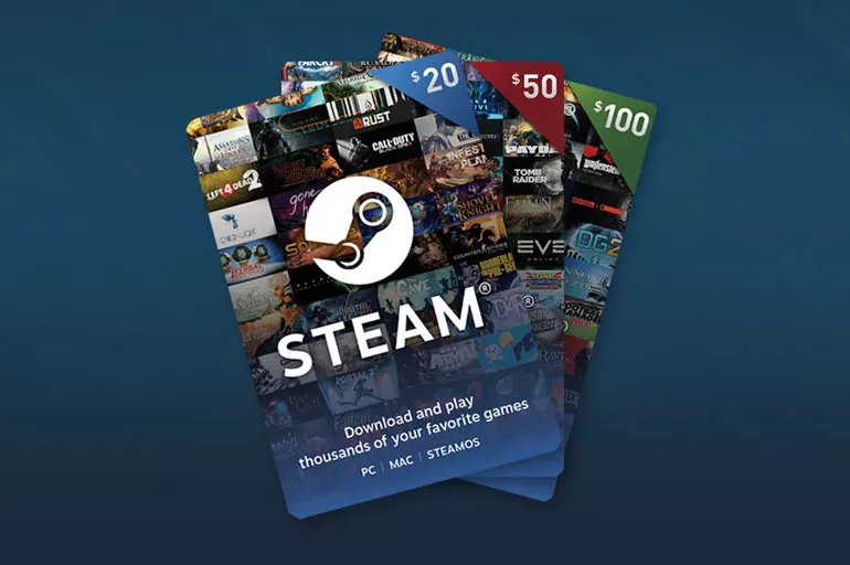 Steam hediye kartları, cüzdan kodu nasıl alınır, kullanılır? Steam cüzdan kodu al!