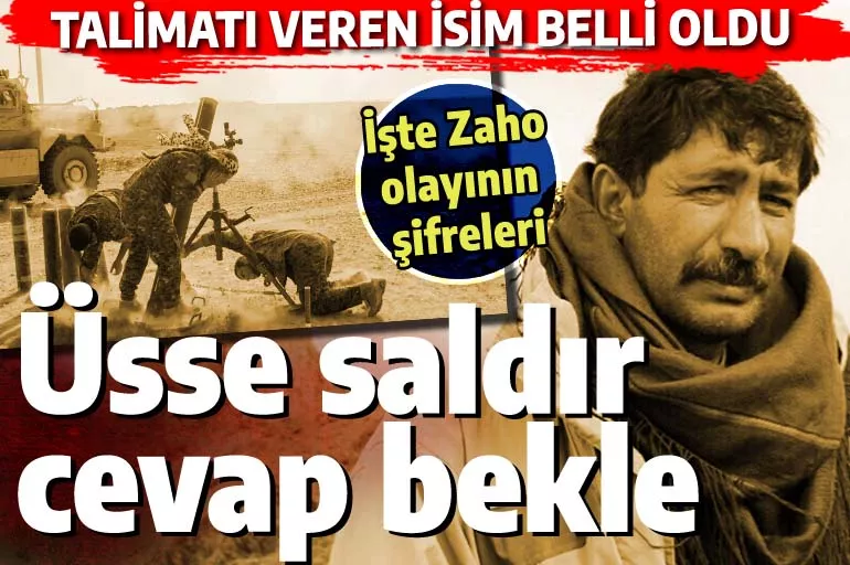 Üsse saldırıp cevap bekle: Karşı atış gelirken havan topunun yönünü Zaho'ya çevir! İşte PKK'nın şeytanca planı