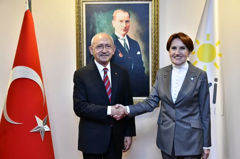 'Adaylık' vetosu sonrası ilk ziyaret! Kılıçdaroğlu Meral Akşener'le görüştü