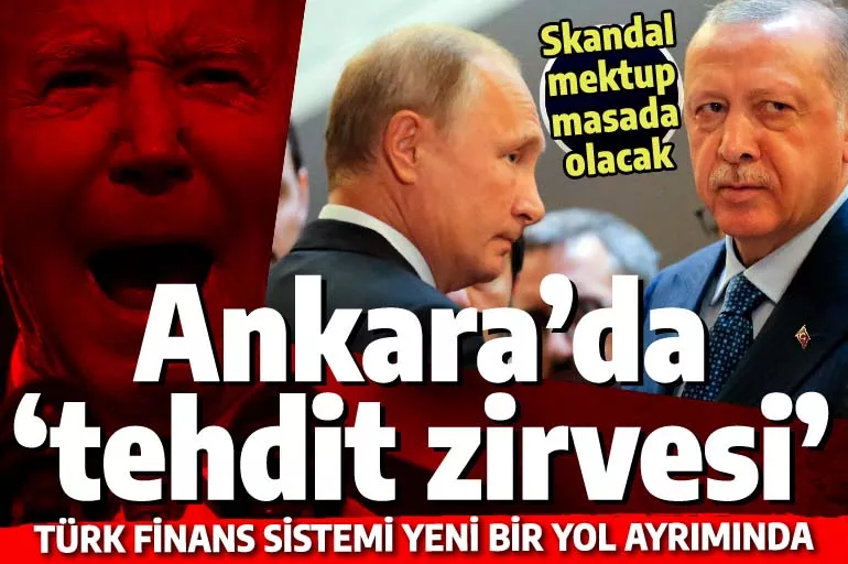 Ankara yaptırım tehdidine cevap verecek: Erdoğan başkanlığında 'Rusya' toplantısı