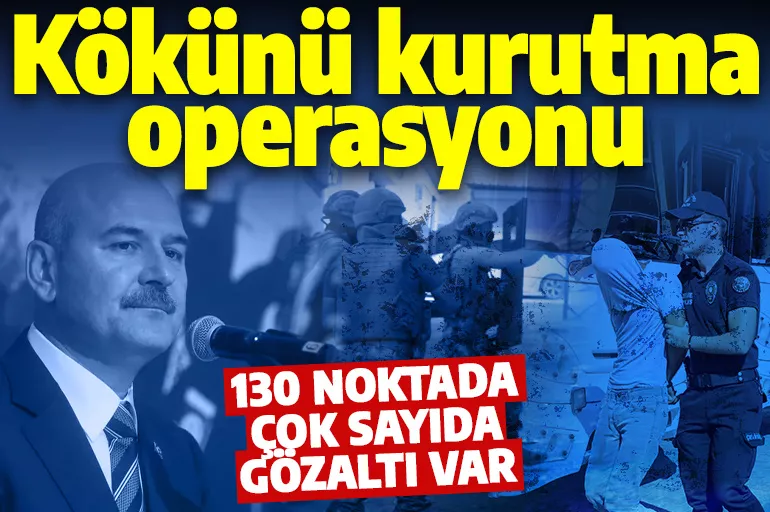Bakan Soylu duyurdu! Bursa'da uyuşturucu operasyonu: 132 gözaltı