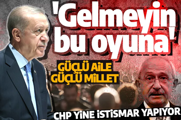 Cumhurbaşkanı Erdoğan'dan CHP'nin başörtü tiyatrosuna sert tepkİ: İstismar ediyorlar