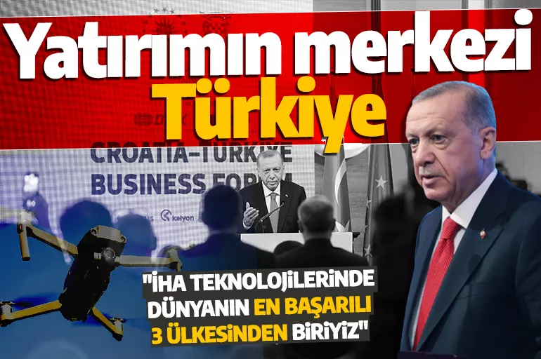 Cumhurbaşkanı Erdoğan: Hırvatistan ile ticaret hacmi hedefimizi 2 milyar dolar olarak belirledik