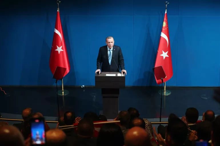 Cumhurbaşkanı Erdoğan Türk vatandaşlarıyla bir araya geldi
