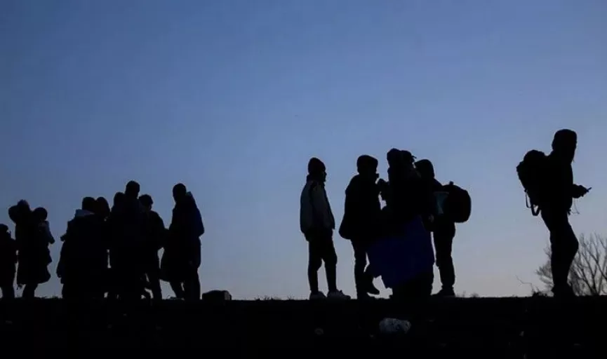 Kırklareli'nde Fas uyruklu 8 düzensiz göçmen yakalandı