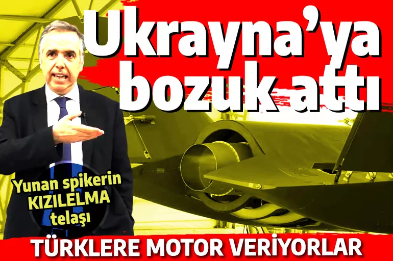 KIZILELMA'nın motoru Yunan spikeri Ukrayna düşmanı yaptı: Her şeyi Türklere veriyorlar
