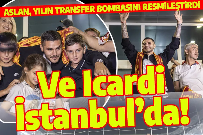 Son dakika: Galatasaray Icardi'ye kavuştu! Havalimanında coşkulu karşılama