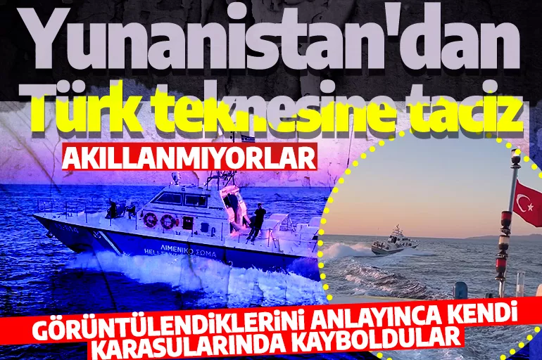 Son dakika: Yunanistan akıllanmıyor! Türk balıkçı teknesini taciz ettiler