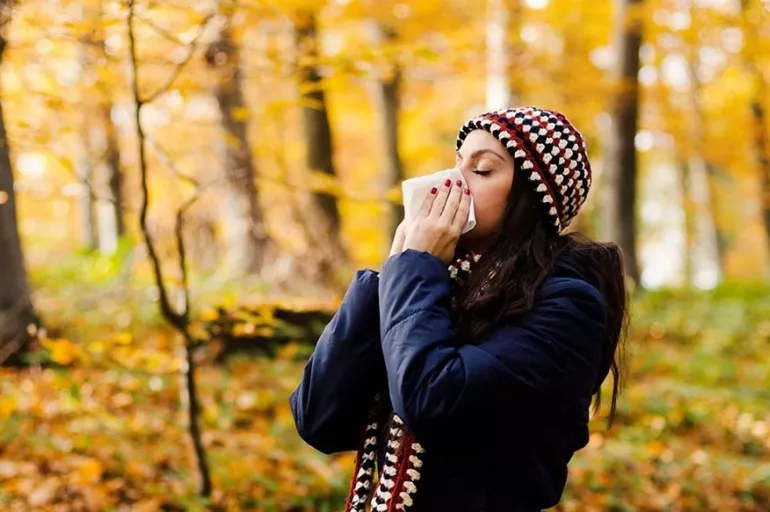 Sonbahar alerjisine karşı gardınızı aldınız mı? Alerjiden korunmak için bu yöntemleri uygulayın!