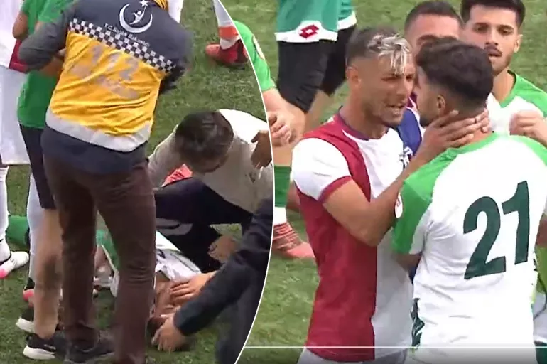 Türkiye Kupası maçında skandal kavga! Yerdeki oyuncuya tekme atıldı! Kırmızı kartlar havada uçuştu