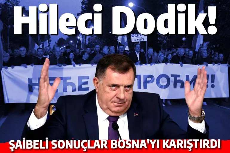 Bosna'daki Sırplar Milorad Dodik'e karşı ayaklandı: Sandıkta hile yaptı!