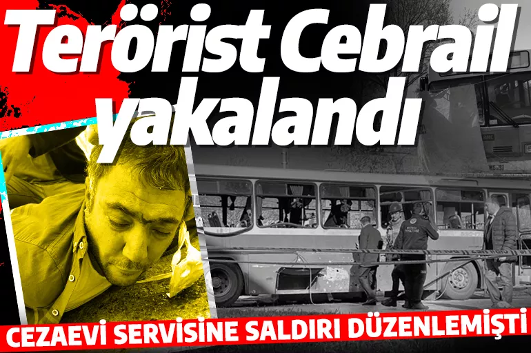 Bursa'da cezaevi servisine saldırının failli terörist Cebrail Gündoğdu yakalandı