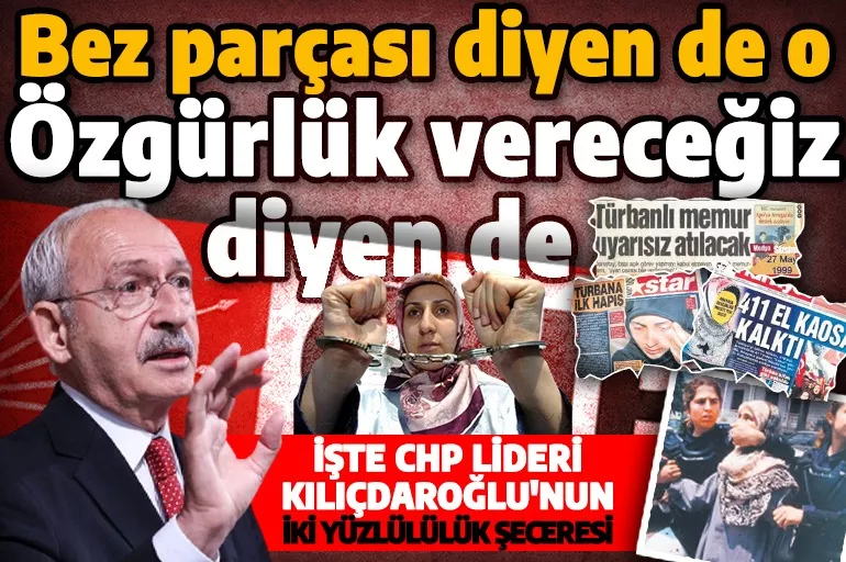 CHP Lideri Kılıçdaroğlu'nun ikiyüzlülüğü ortaya çıktı! Dün yasaklamaya çalışırken bugün güvenceye almaya çalışıyor