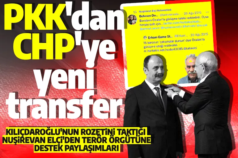 CHP'ye PKK'dan olay transfer! Teröristbaşı Öcalan sevgisi HDP'yi kıskandıracak cinsten