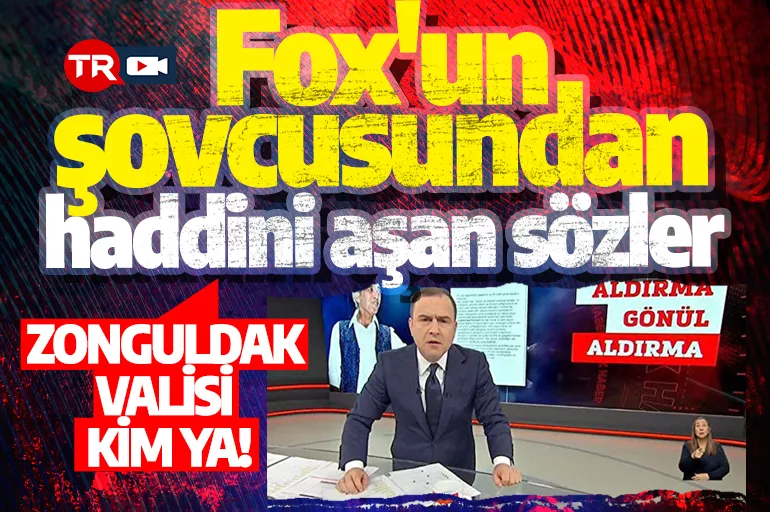 Fox'un ucuz şovcusu Selçuk Tepeli'den haddini aşan sözler: Zonguldak Valisi kim ya!