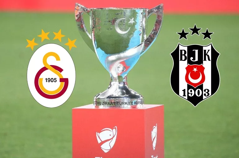 Galatasaray ve Beşiktaş'ın Türkiye Kupası 4. tur rakipleri belli oldu