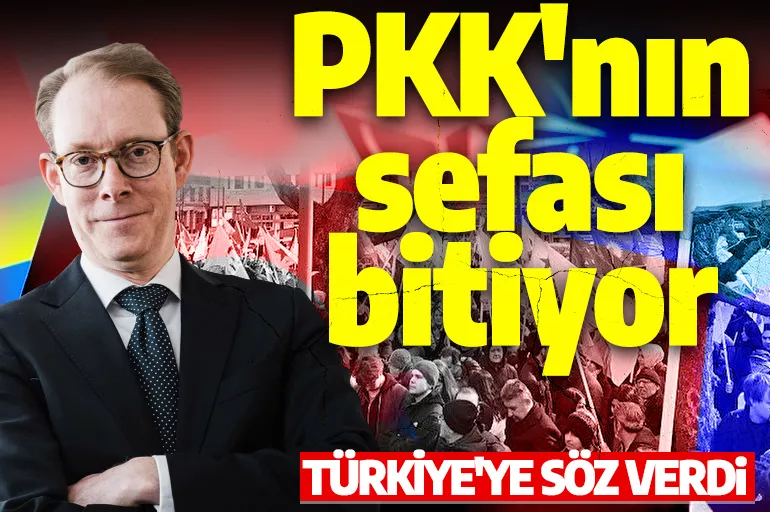 İsveç'ten Türkiye’ye terör örgütleriyle mücadele taahhüdü! PKK'nın sefası bitiyor