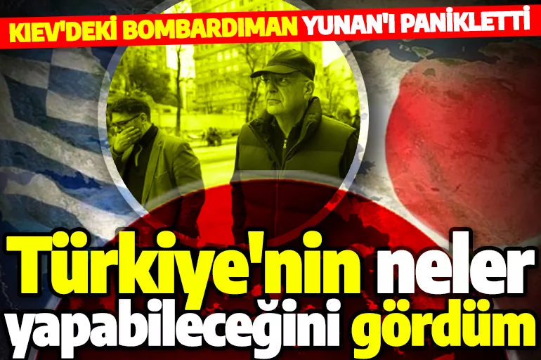 Kiev'deki bombardımanı gören Yunan bakan korktu: Türkiye'nin neler yapabileceğini gördüm