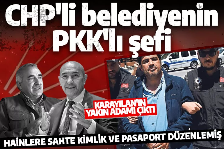 MASAK raporuyla şoke eden gerçekler ortaya çıktı! İzmir Belediyesi'nin PKK'lı şefi Karayılan'ın yakın adamı çıktı