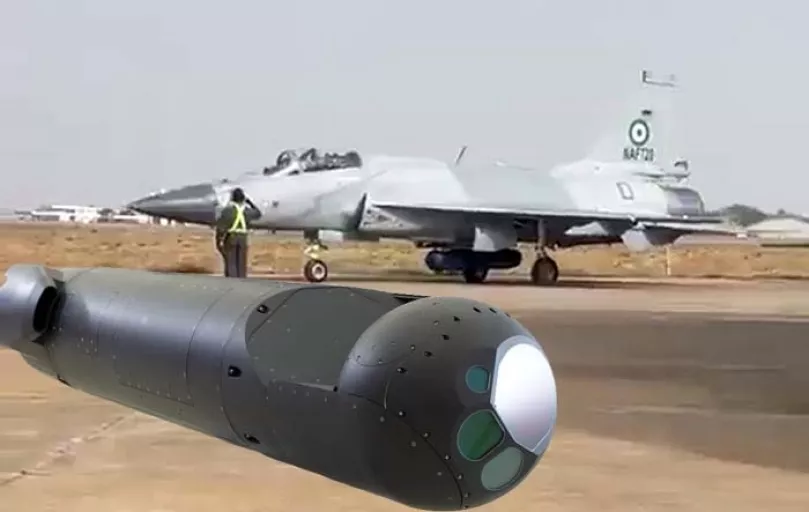 Nijerya savaş uçağının altında ASELSAN kamerası: Lazer işaretleyiciyle havalandı