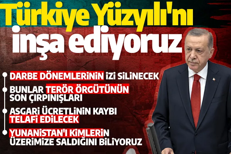 Son dakika: Cumhurbaşkanı Erdoğan'dan asgari ücret zammı ve yeni ekonomi modeli açıklaması