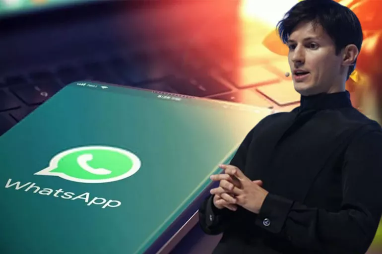 Telegram'ın kurucusundan Whatsapp kullanıcılarını endişelendiren açıklama! 'Gözetleniyorsunuz'