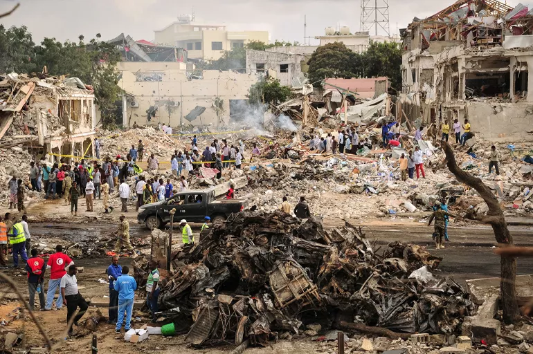 Terör saldırısında 100'den fazla kişi ölmüştü! Somali'de Eş-Şebab'a yönelik operasyon başlatıldı