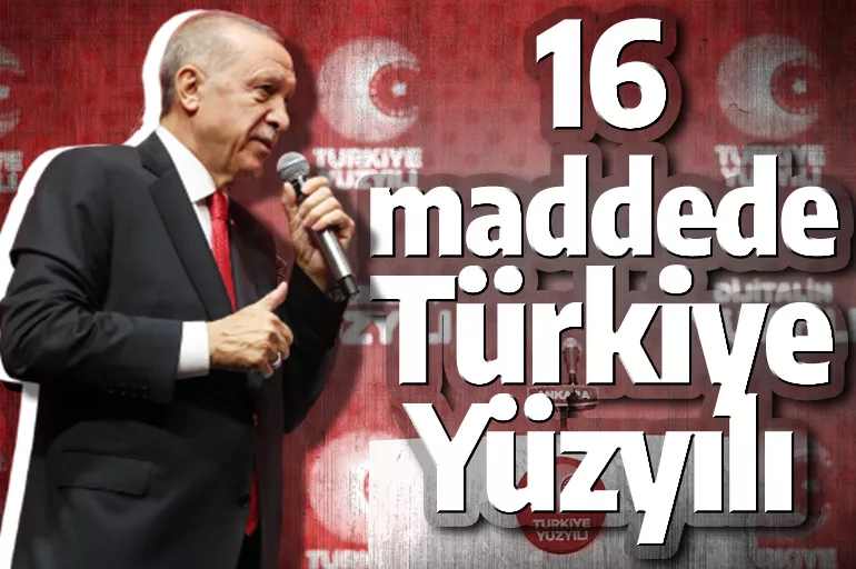 Türkiye Yüzyılı internet sitesi açıldı! İşte 16 maddede AK Parti vizyon belgesi